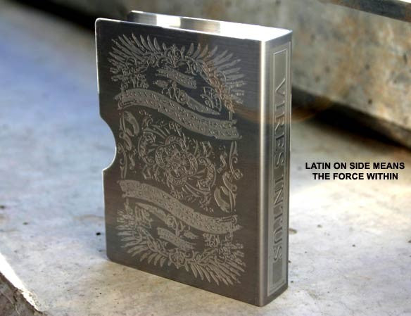 Arcane Stainless Steel Card Clip-0